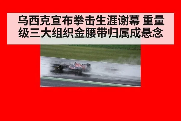乌西克宣布拳击生涯谢幕 重量级三大组织金腰带归属成悬念